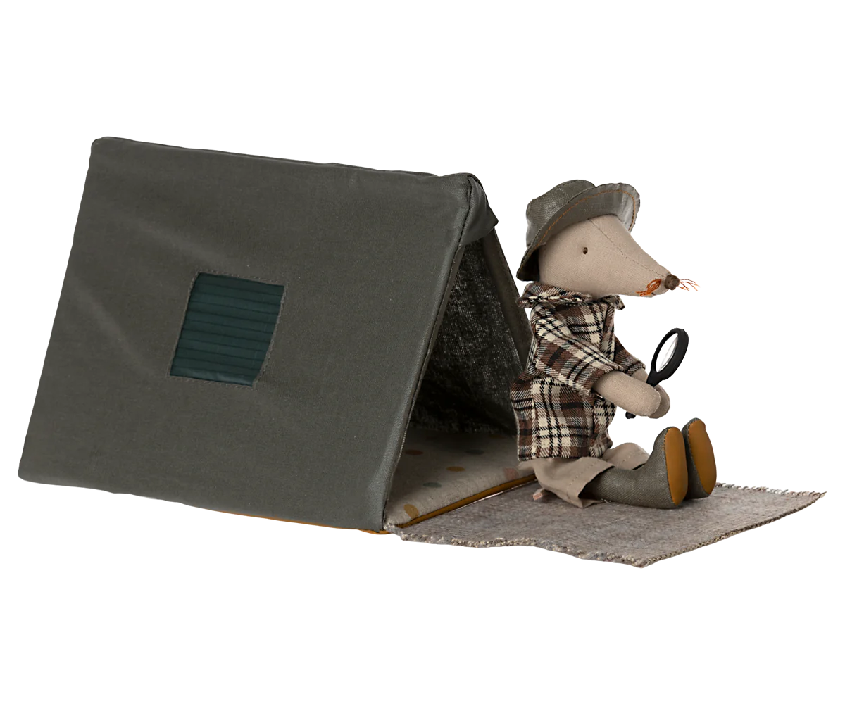 Petite tente de camping pour souris