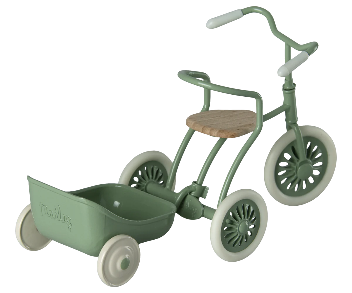 Chariot vert pour vélo