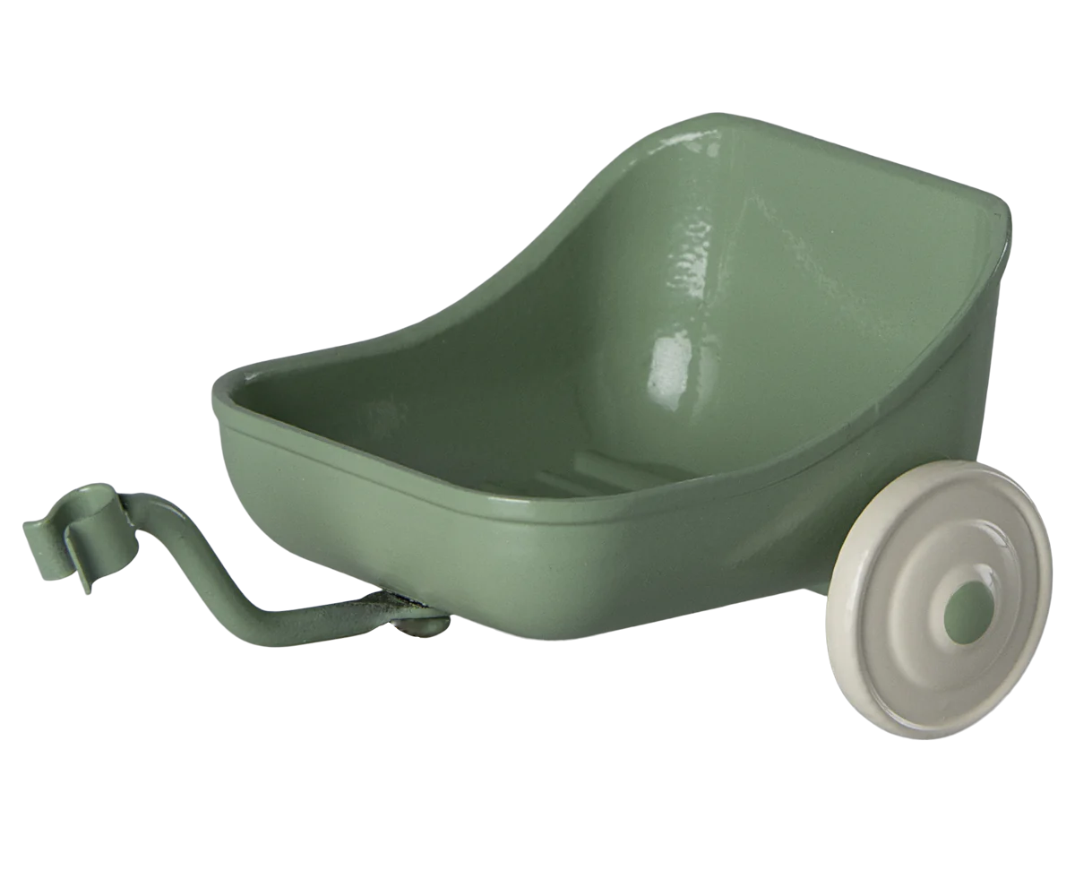 Chariot vert pour vélo
