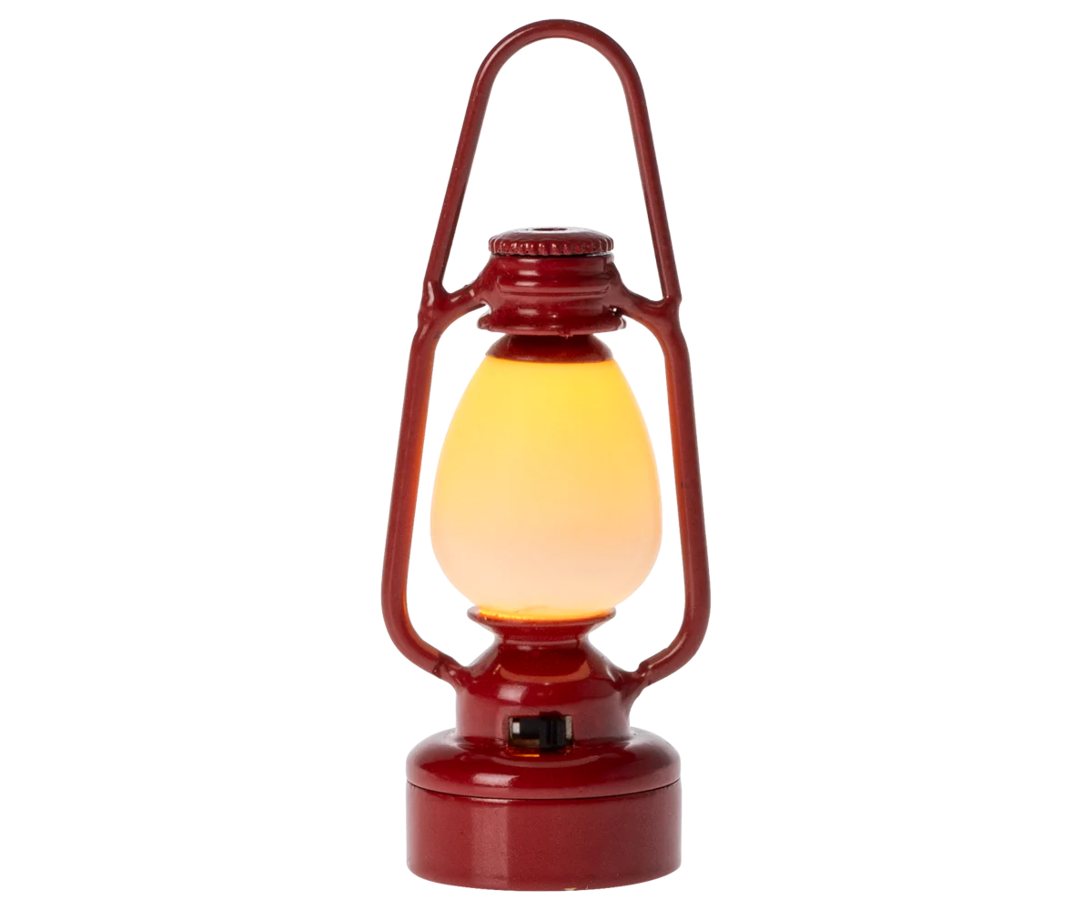 Vintage lantern red