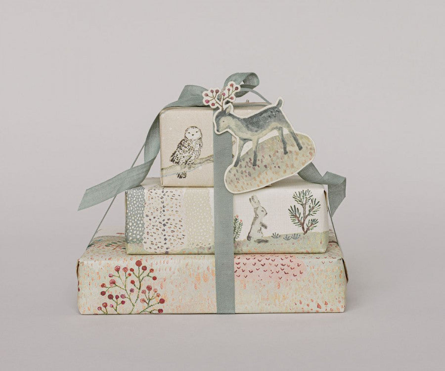 Papier cadeau, "winter wonderland" 10 m