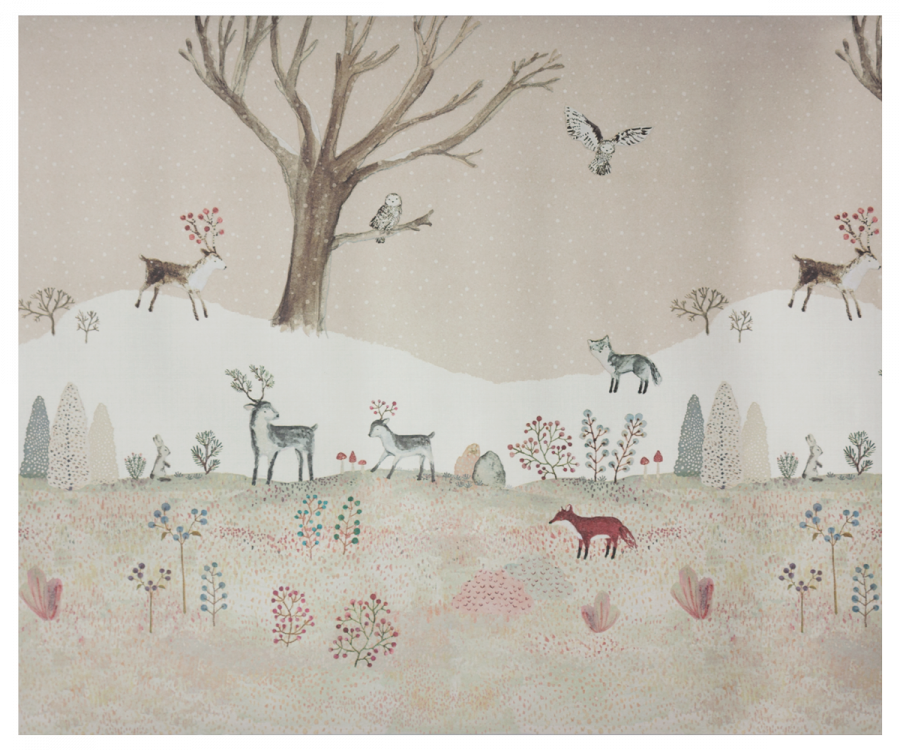 Papier cadeau, "winter wonderland" 10 m