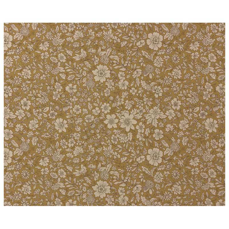 Papier cadeau, Blossom ocher 10 m