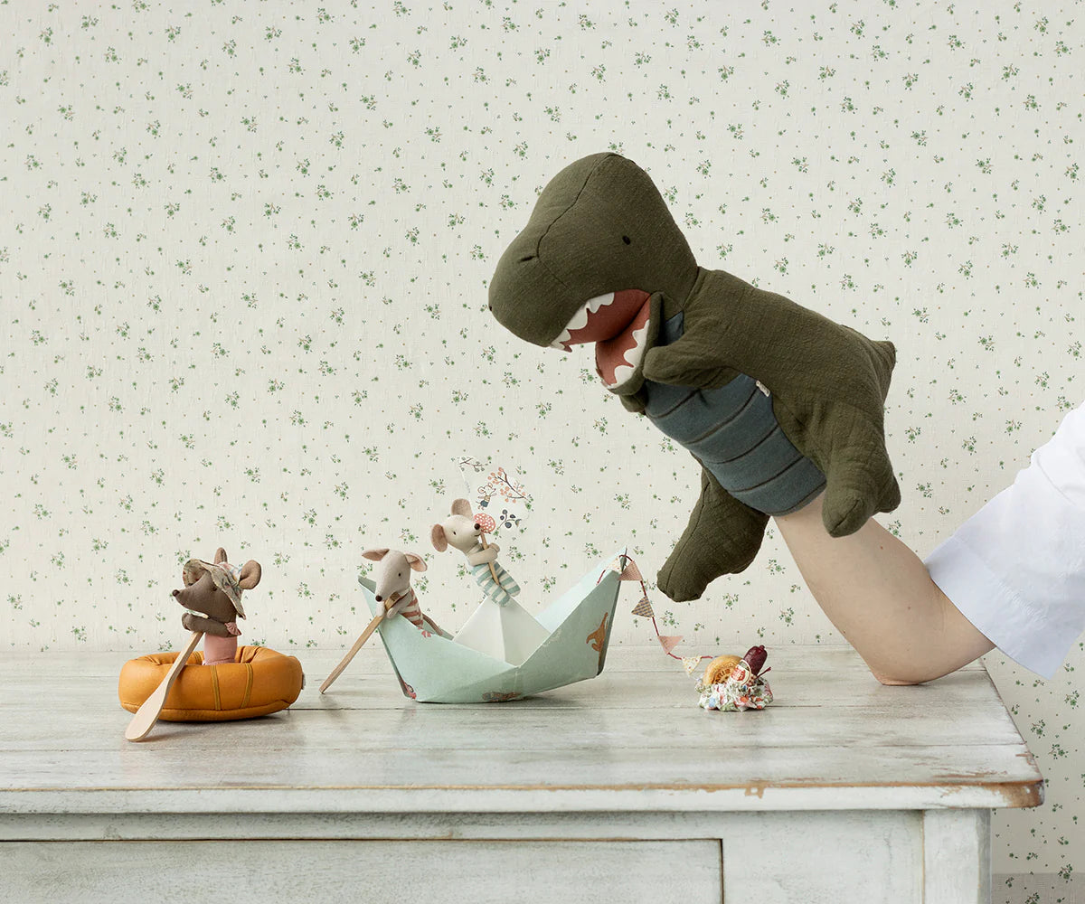 Marionnette dinosaure