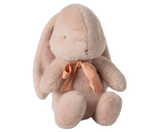 Peluche Lapin medium rose poudre