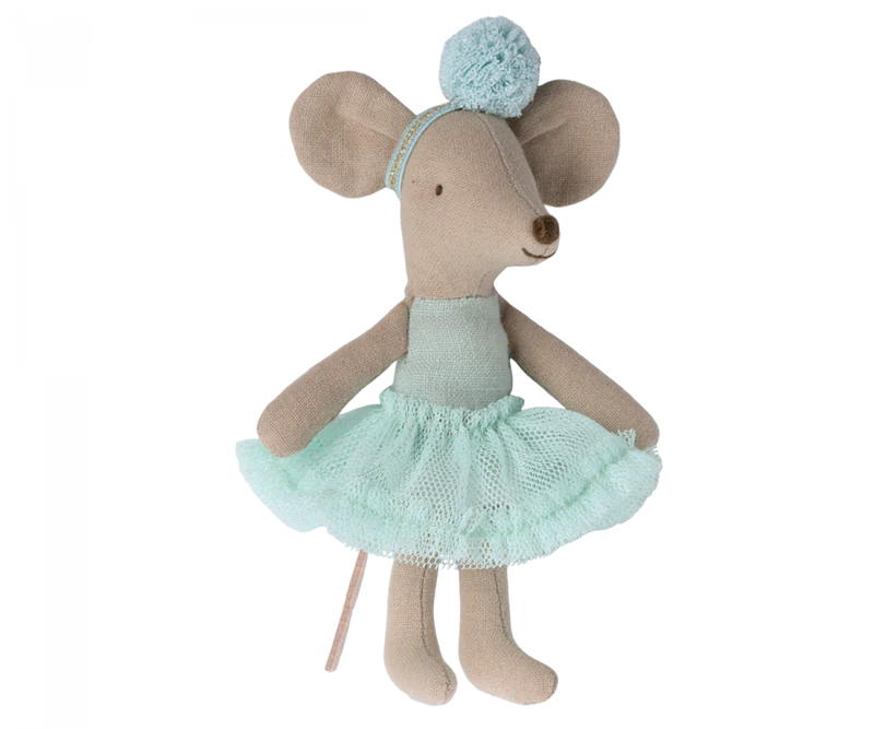 Souris ballerine petite soeur light mint