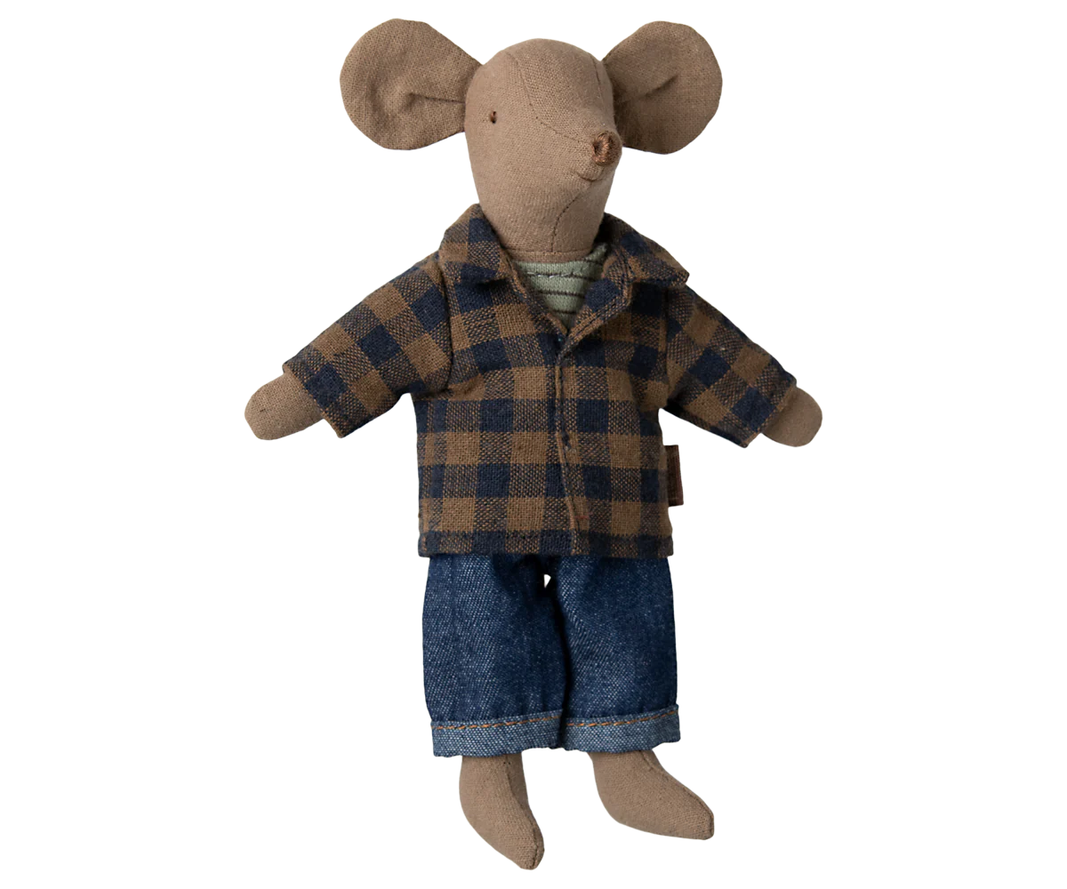Papa souris PE25 marron