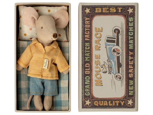 Souris Grand frère dans sa boîte d'allumettes