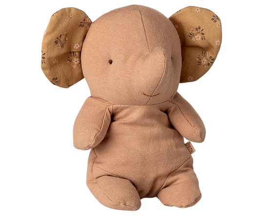 Safari Friends - éléphant small rose poudré