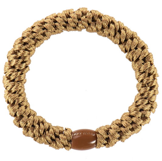 Élastiques Taupe par lot de 4