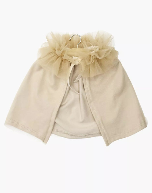 Gordis - Cape de danseuse Oxana en jersey lin et tulle miel
