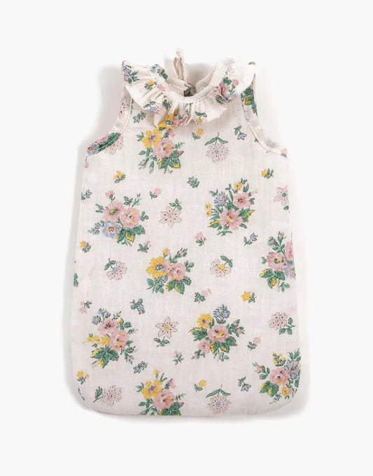 Turbulette à collerette Printemps Emile et Ida pour poupée 28 à 37 cm