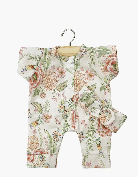 Combinaison Lili et son headband en coton Lili-Rose
