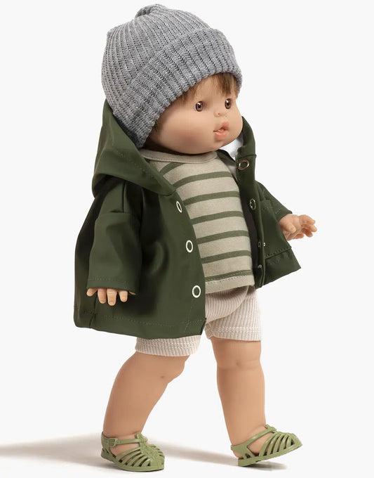 Gordis - Ensemble Luigi marinière et short jersey avec bonnet