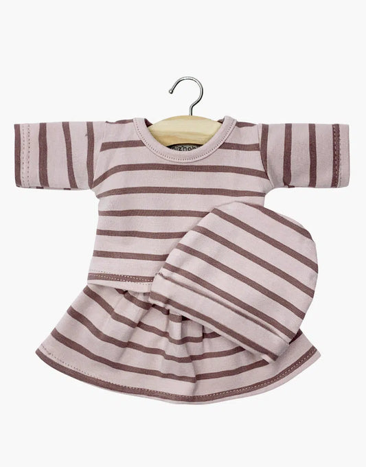 Gordis - Ensemble Liliane marinière et jupe jersey avec bonnet