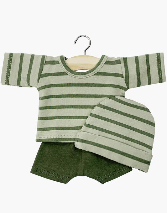 Gordis - Ensemble Luigi marinière et short jersey avec bonnet