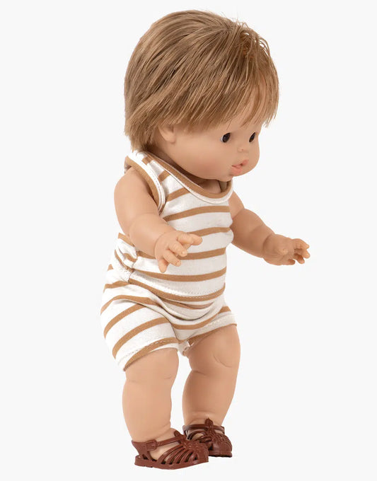 Gordis - Dessous Marcel rayures beige