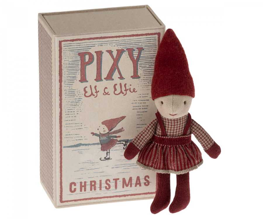 Pixy dans sa boite d'allumettes