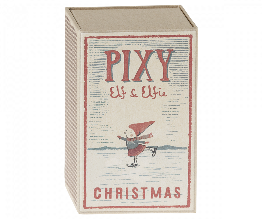 Pixy dans sa boite d'allumettes