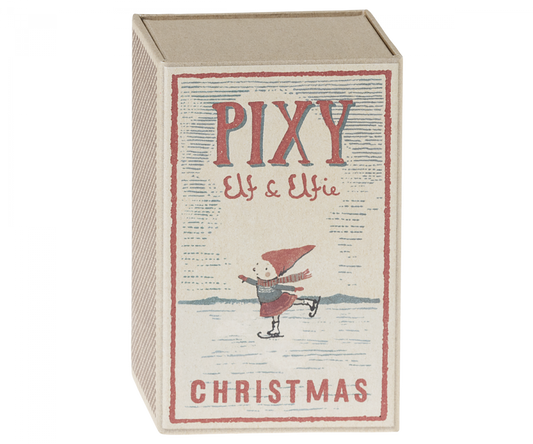 Pixy dans sa boite d'allumettes