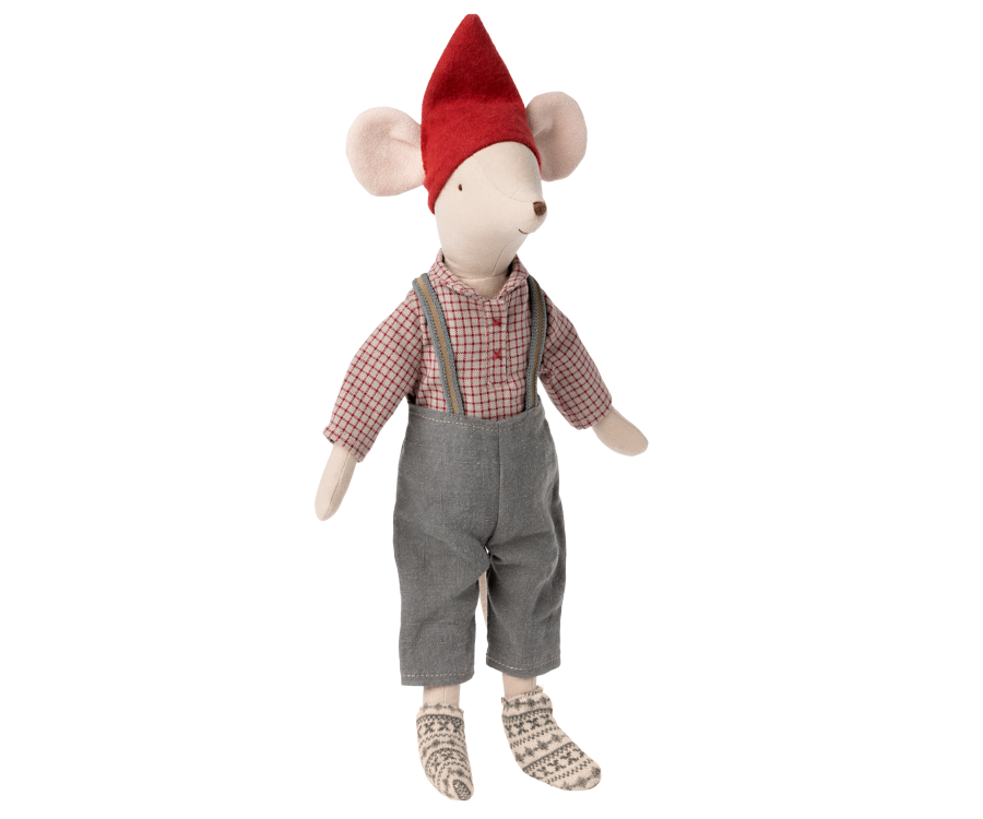 Souris de Noël médium garçon