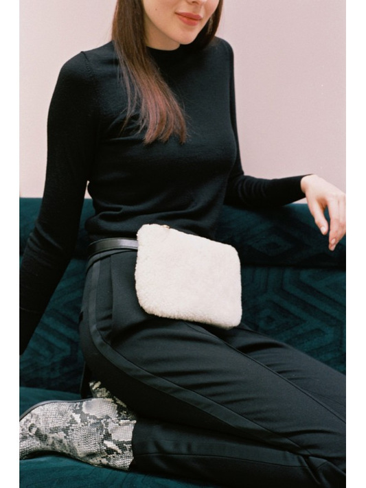 Ceinture banane laine