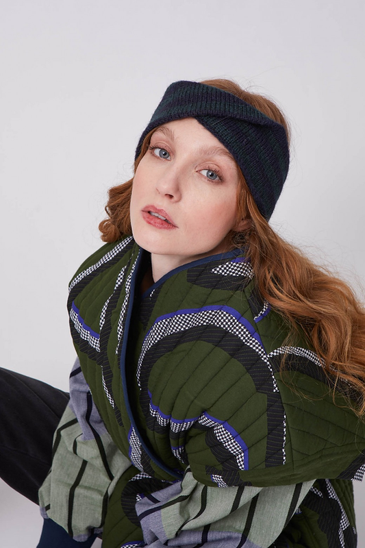 Bandeau Altea Rayé Vert