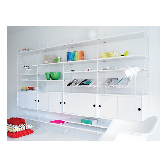 Set de 3 Étagères 58 x 30 Blanc