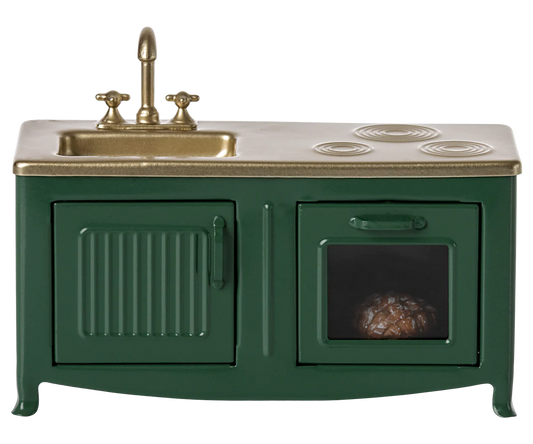 Kitchen, Mouse - Dark green