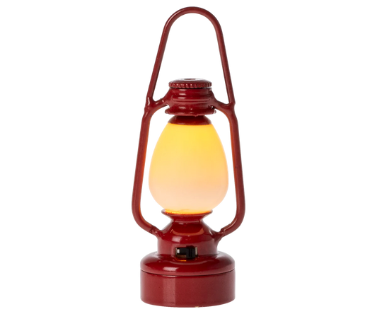 Vintage lantern red