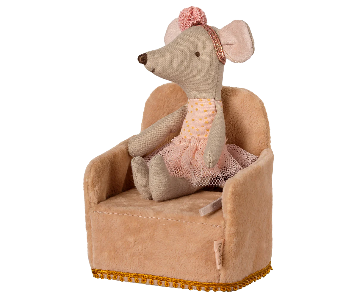 Fauteuil souris poudre