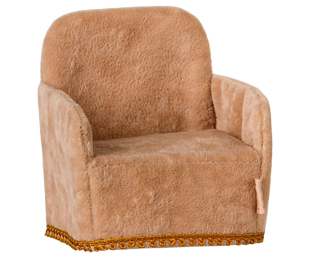 Fauteuil souris poudre