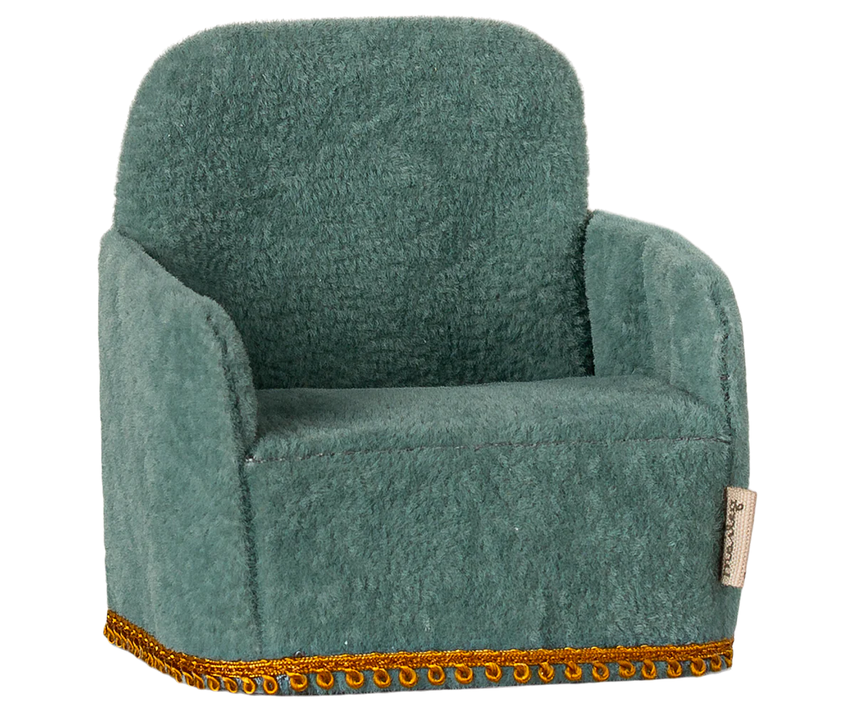 Fauteuil souris menthe