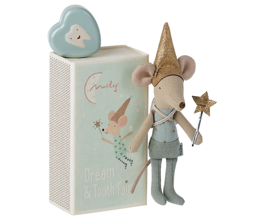 Tooth fairy mouse blue