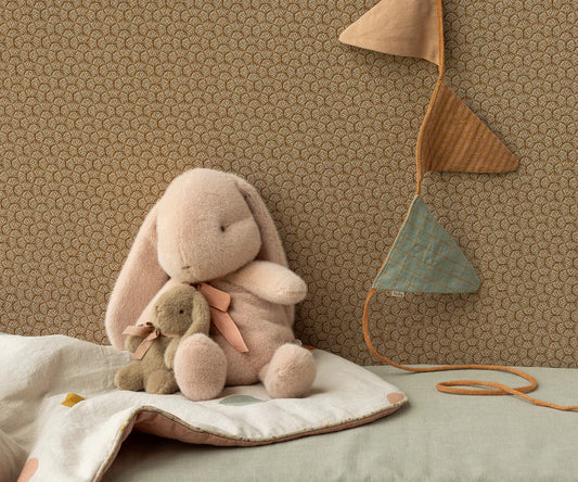 Peluche lapin poudre