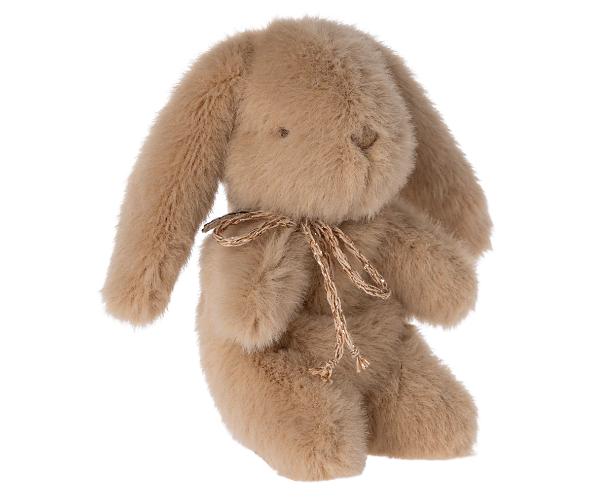 Peluche mini lapin cream peach