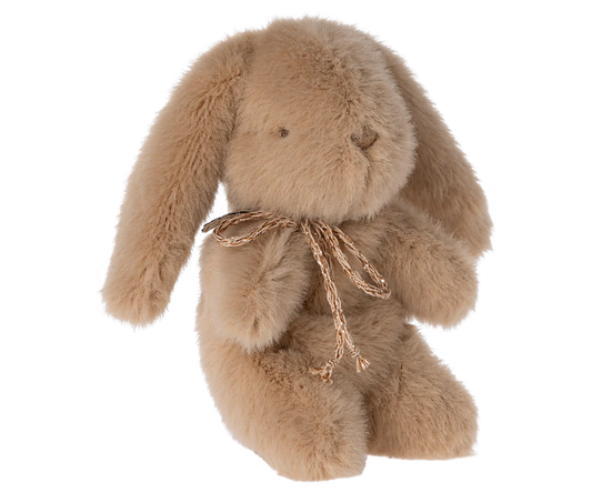 Peluche mini lapin cream peach