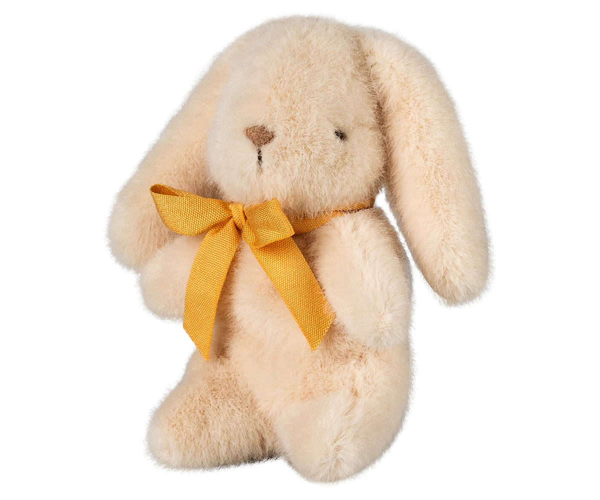 Peluche mini lapin bunny crème