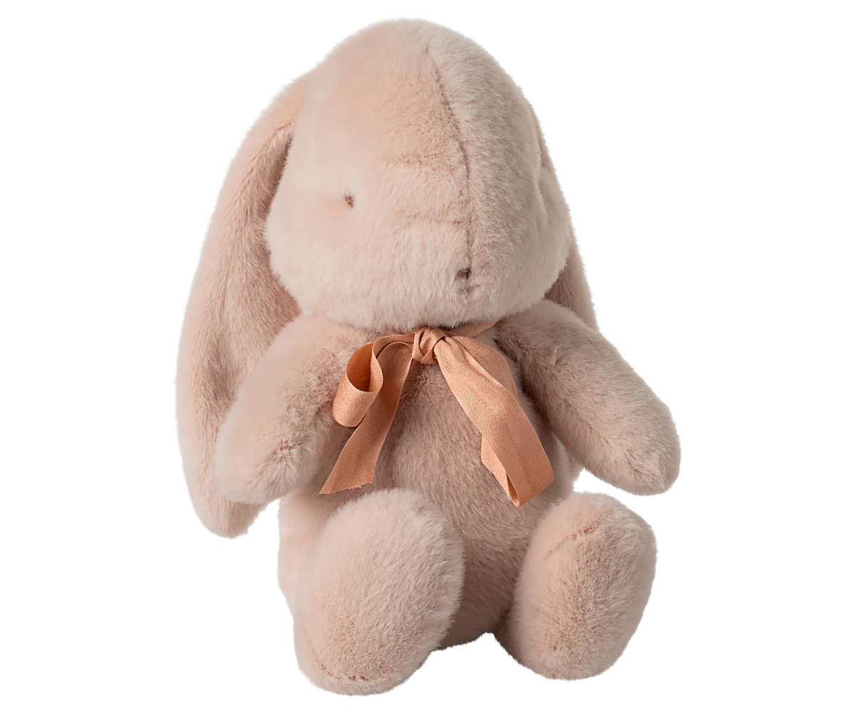 Peluche Lapin medium rose poudre