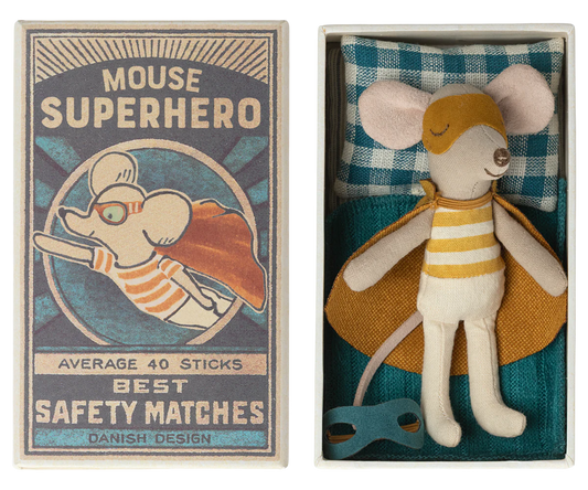 Souris little brother super héros 2024