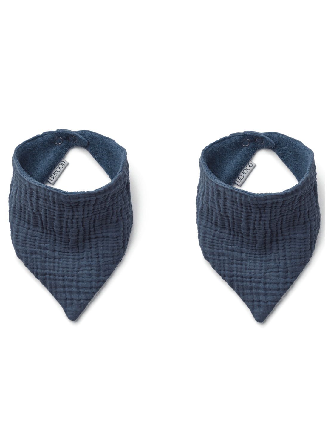 Andrea Bib - 2 pack blue wave