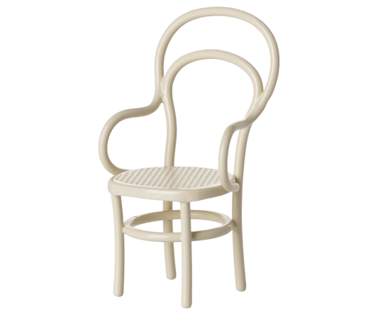 Chaise vintage pour souris - blanc