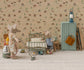 Lit vintage pour souris - menthe