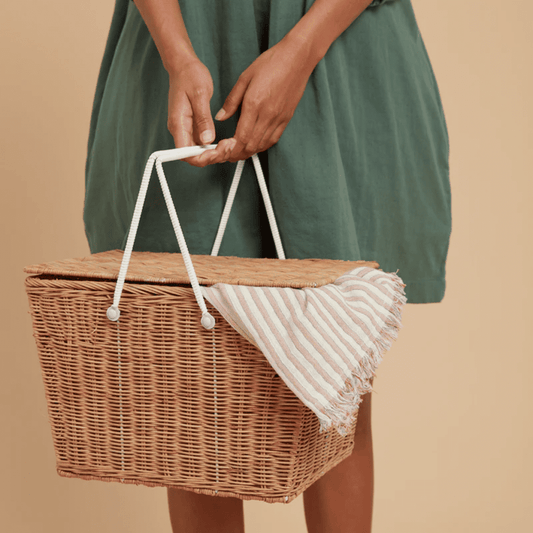 Panier Piki naturel large