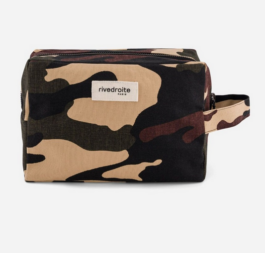 Trousse de toilette Rivedroite motif militaire