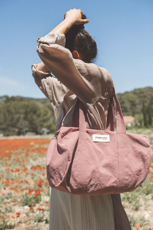 Petit Sac Polochon Ballu Bois de Rose