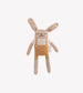 Doudou lapin | salopette ocre