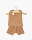 Dessous garçon Marcel couleur cassonnade