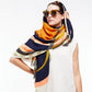 Foulard Chrysalide Terracotta