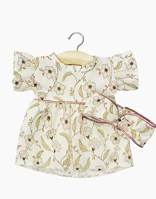 Robe Daisy et son headband en coton Janelle